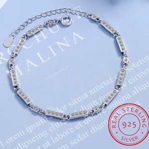 Elegant 925 Sterling Silver Bracelet